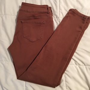 Rust Skinny Jeans